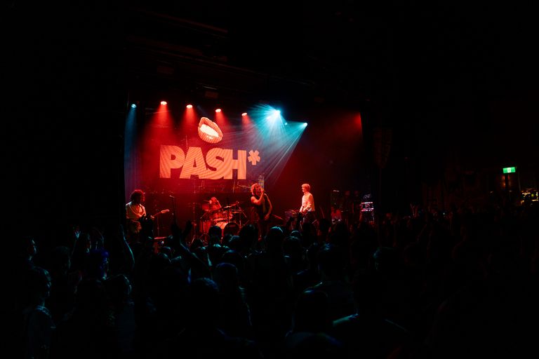 PASH performing live at Lion Arts Factory in Adelaide